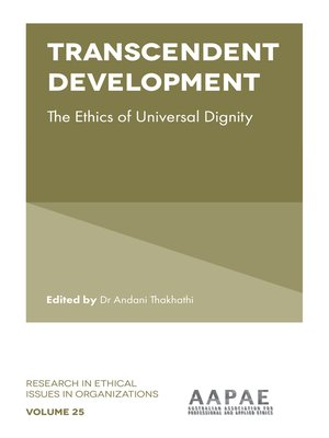 cover image of Transcendent Development